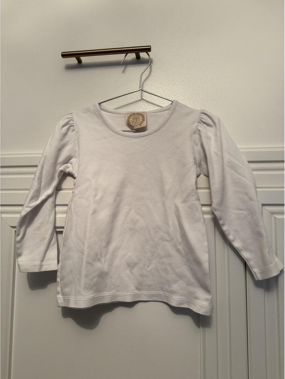 TBBC white long sleeve 5t